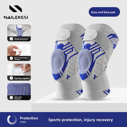 Professional Compression Knee Pads for Sports Support
