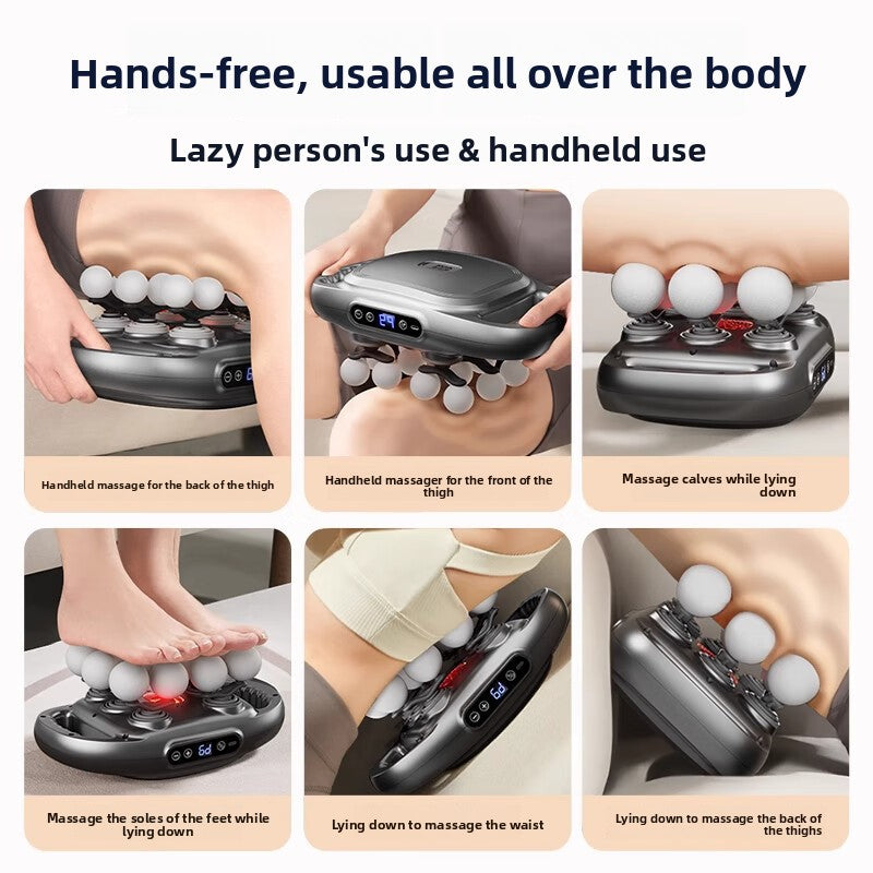 Professional Deep Tissue Massage Gun with Multiple Attachments