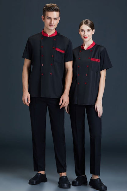 Professional Double-Breasted Chef Uniform
