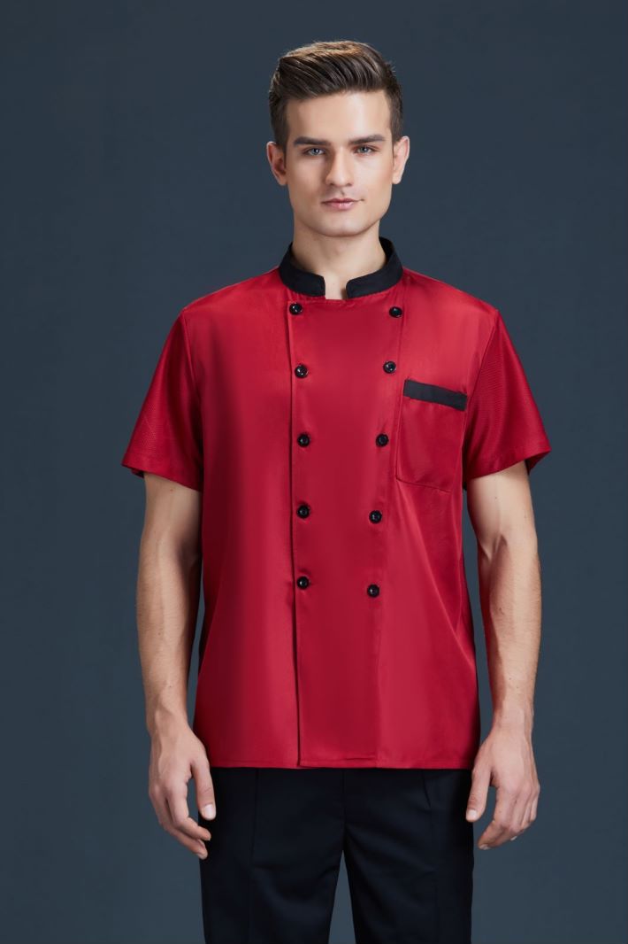 Professional Double-Breasted Chef Uniform