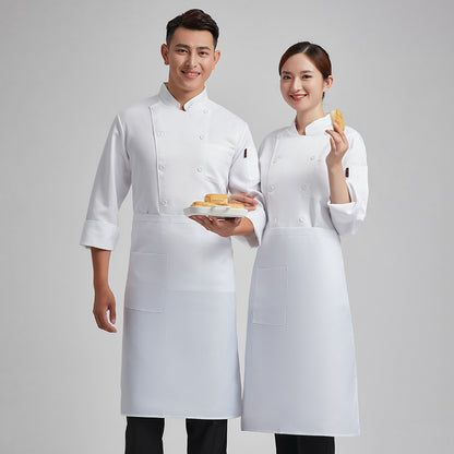 Professional Double-Breasted Chef Uniform