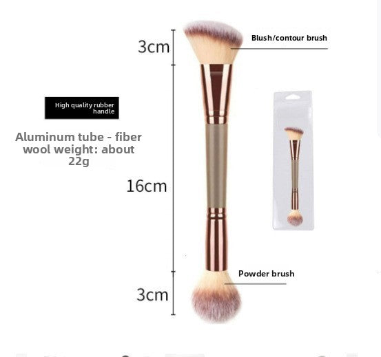 Professional Double-Ended Makeup Brush Set