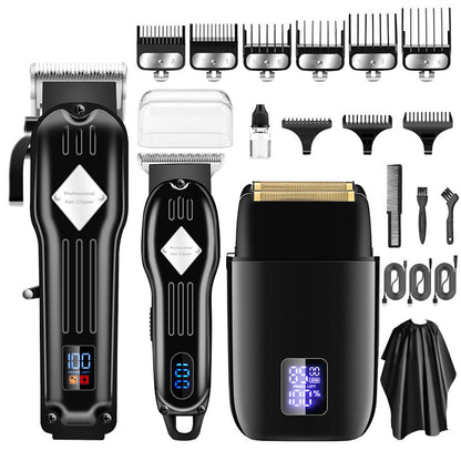 Professional Electric Hair Clipper Set