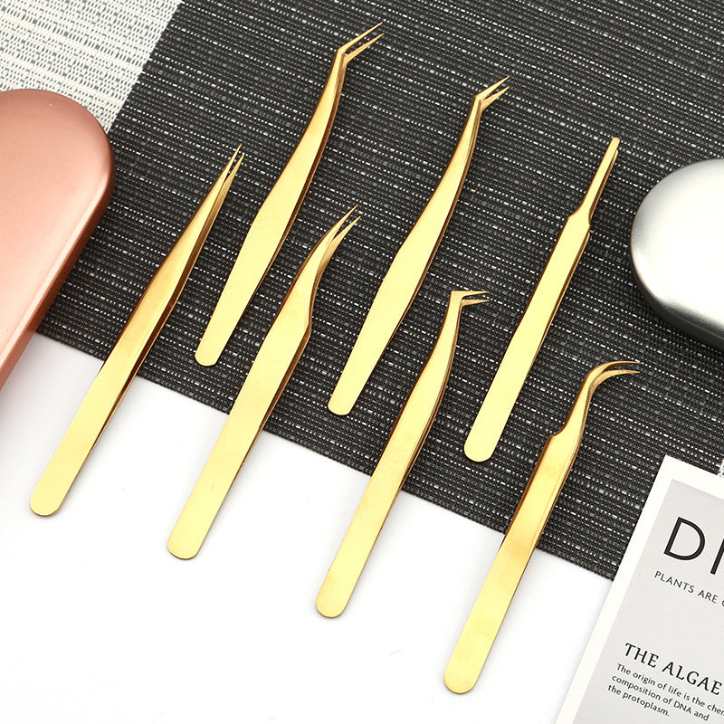 Professional Eyelash Extension Tweezers