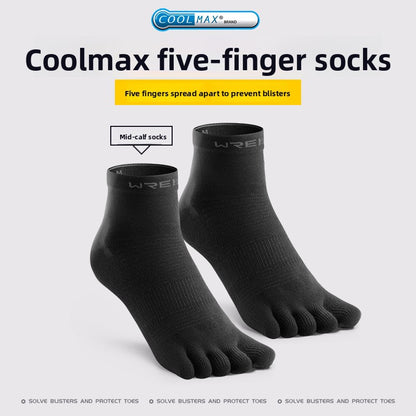 Professional Five-Toe Running Socks