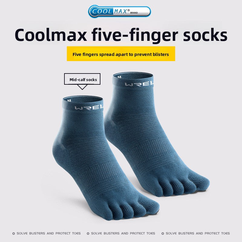 Professional Five-Toe Running Socks