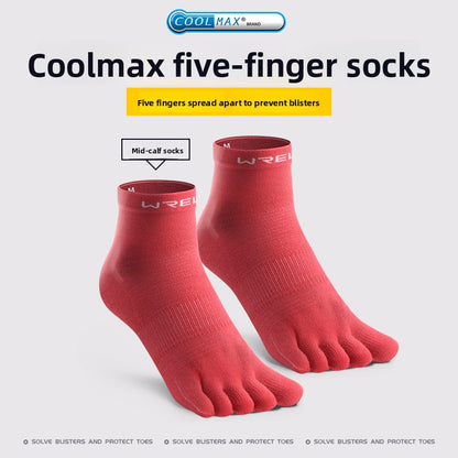 Professional Five-Toe Running Socks