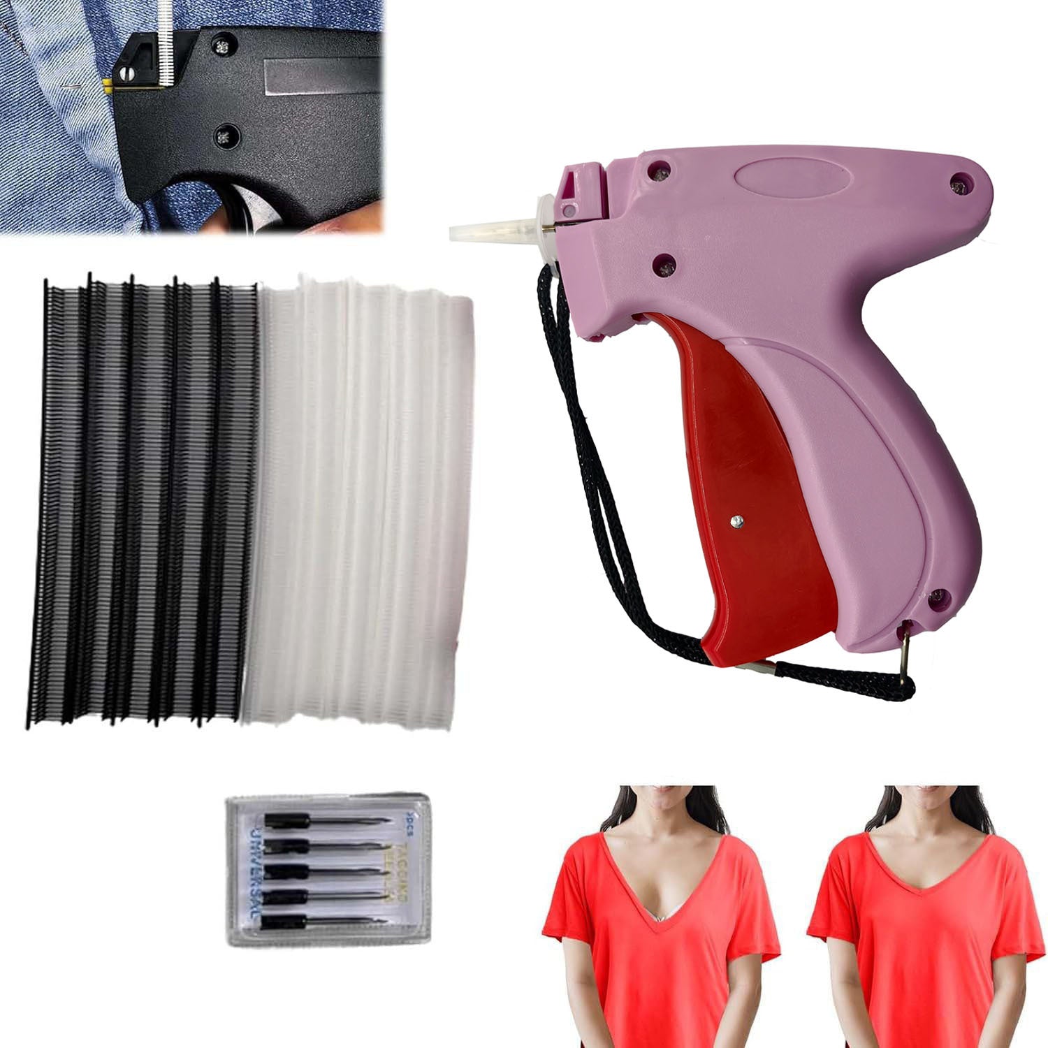 Professional Garment Tagging Gun with Accessories