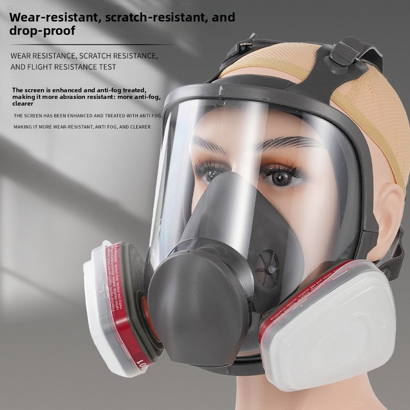 Professional Gas Mask with Multiple Filter Options