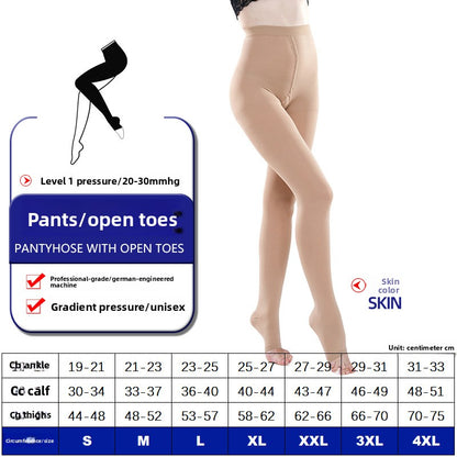 Professional Grade 2 Compression Socks Over-The-Knee Sports Leg Sleeves