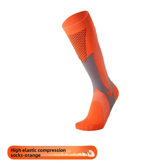 Professional Gradient Compression Sports Socks