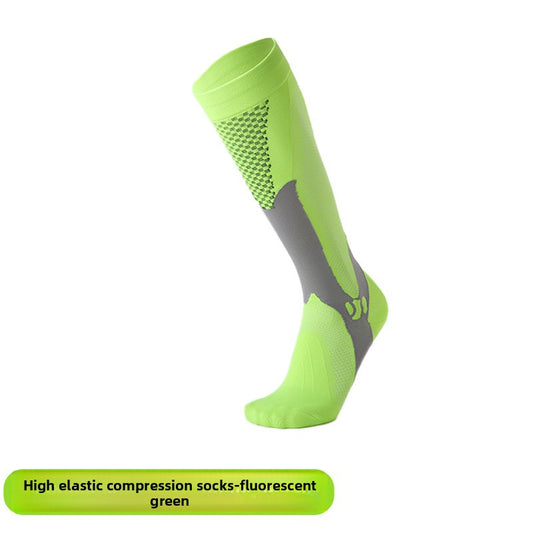 Professional Gradient Compression Sports Socks