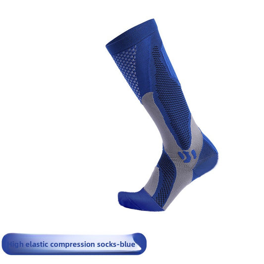 Professional Gradient Compression Sports Socks