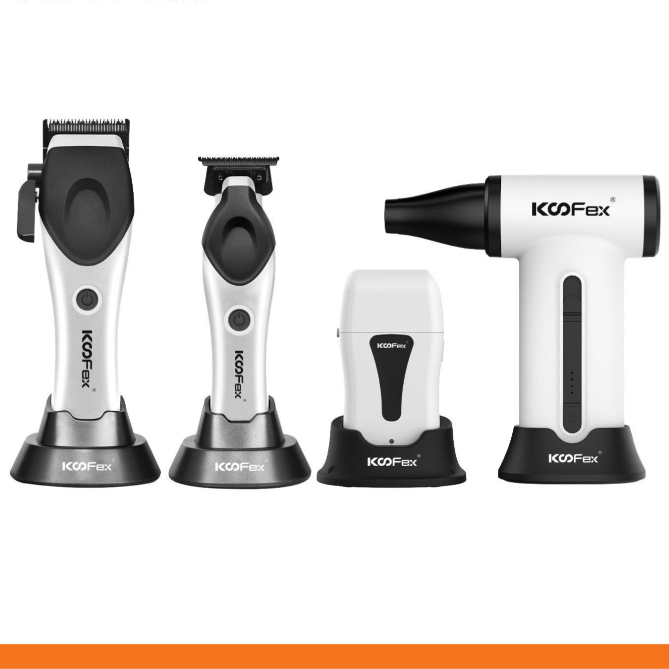 Professional Hair Clipper Set with Carving and Whitening Features