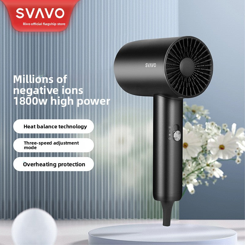Professional Hair Dryer with Negative Ion Technology