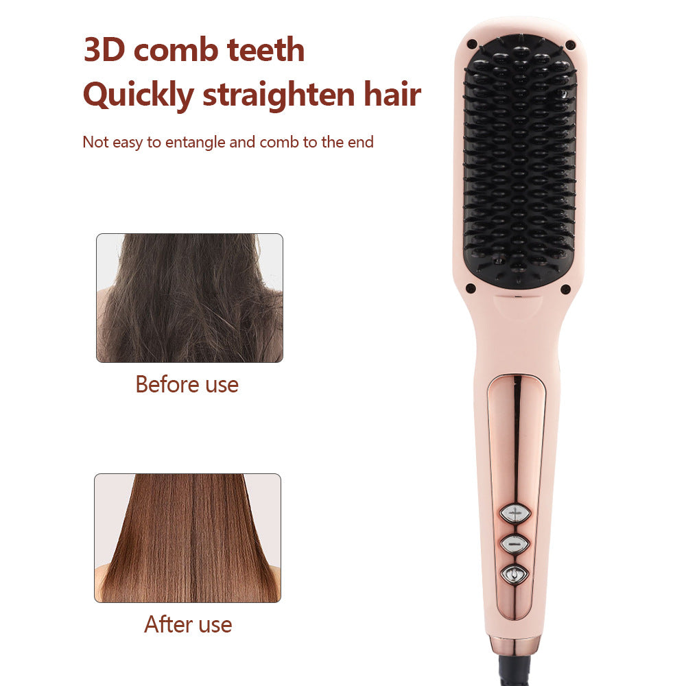 Professional Hair Straightener and Curler Comb