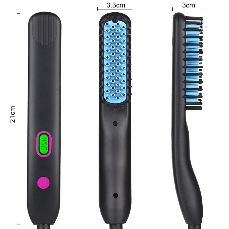 Professional Hair Straightener Comb with Ceramic Heating