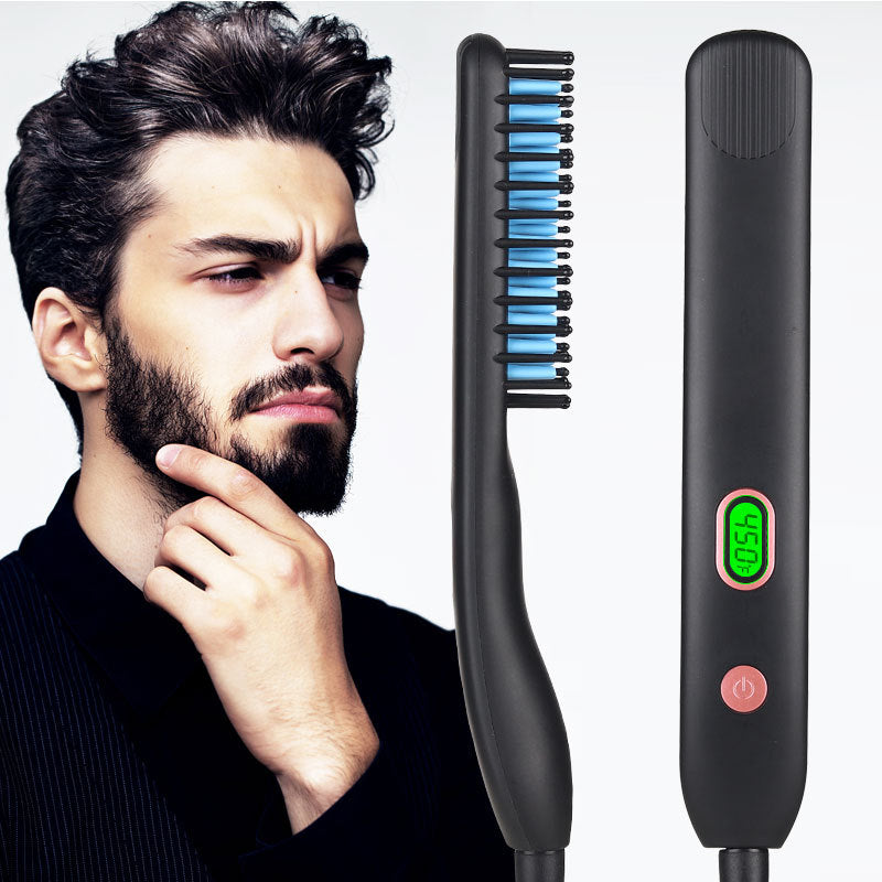 Professional Hair Straightener Comb with Ceramic Heating