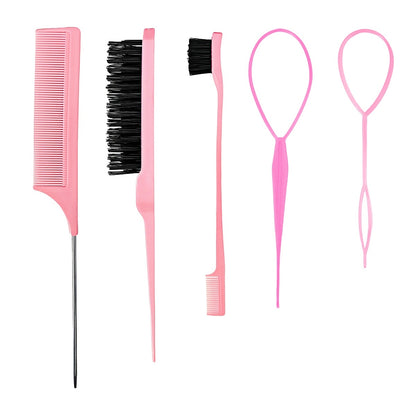 Professional Hair Styling Comb and Brush Set