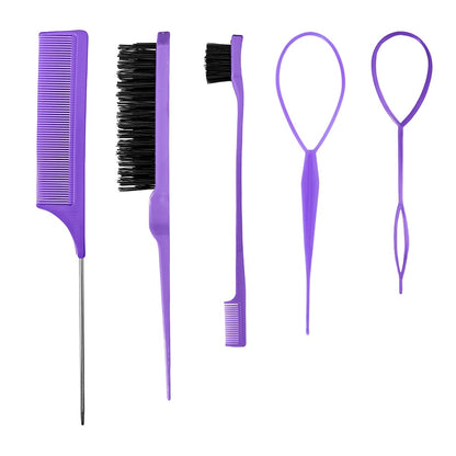 Professional Hair Styling Comb and Brush Set