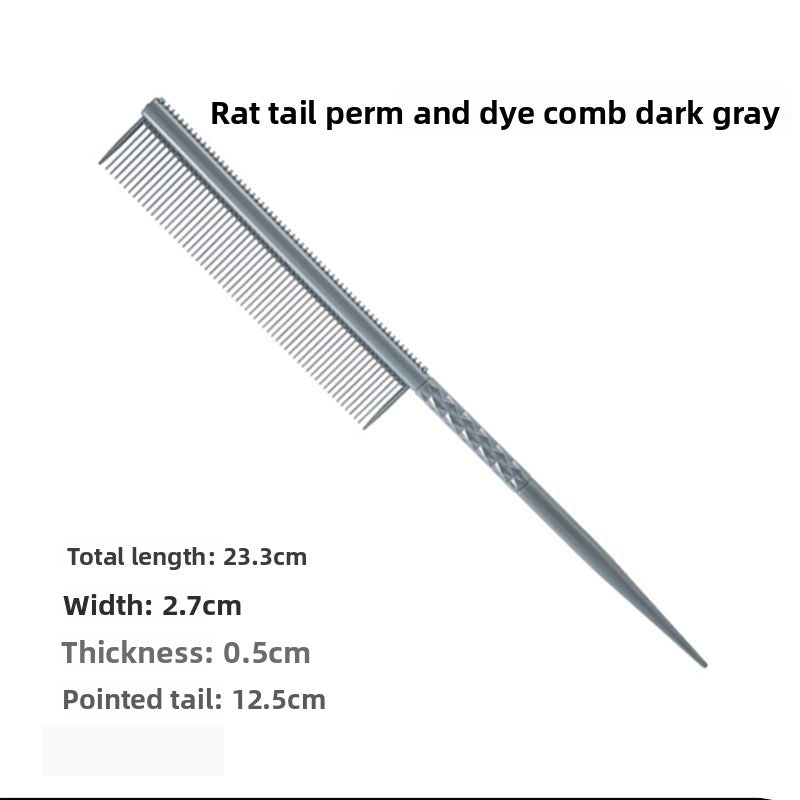 Professional Hair Styling Comb with Pointed Tail