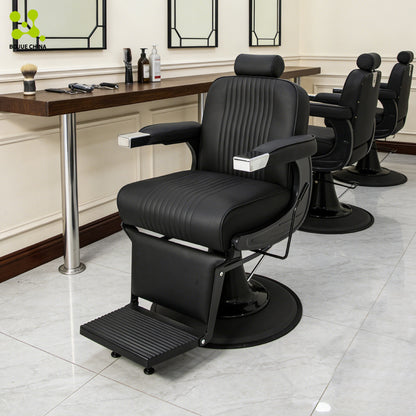 Professional Hydraulic Barber Chair with Adjustable Headrest