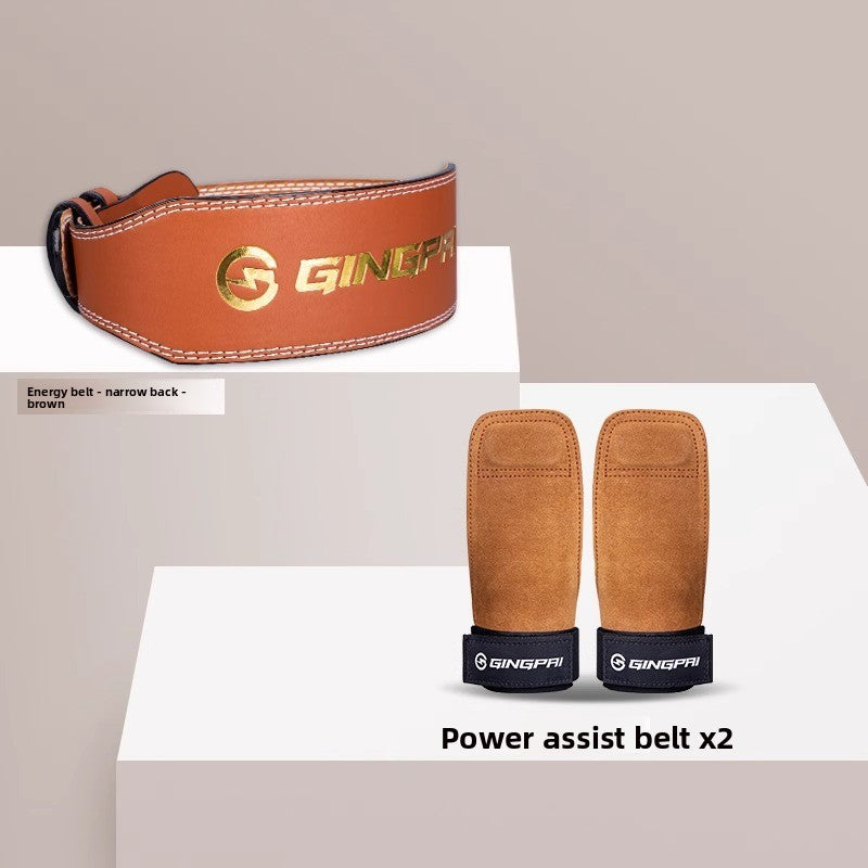 Professional Leather Lifting Belt for Strength Training