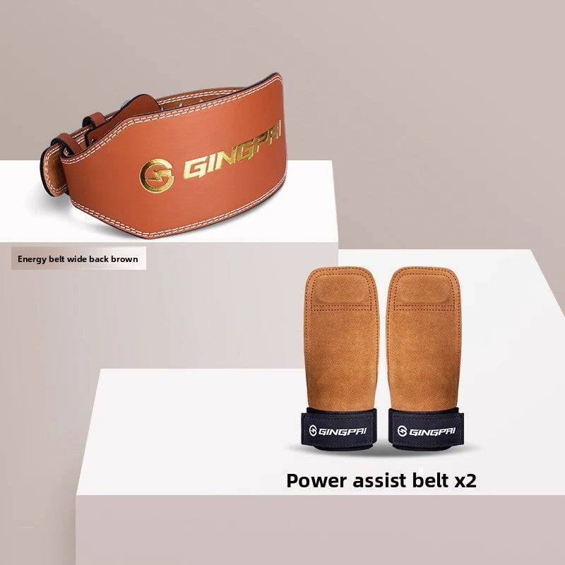 Professional Leather Lifting Belt for Strength Training