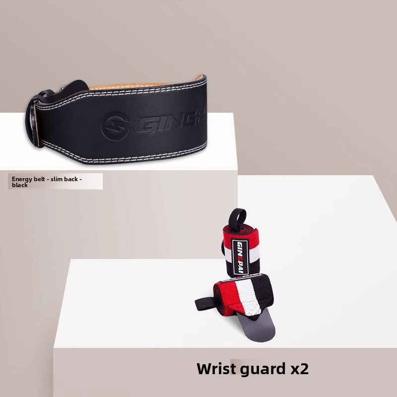 Professional Leather Lifting Belt for Strength Training