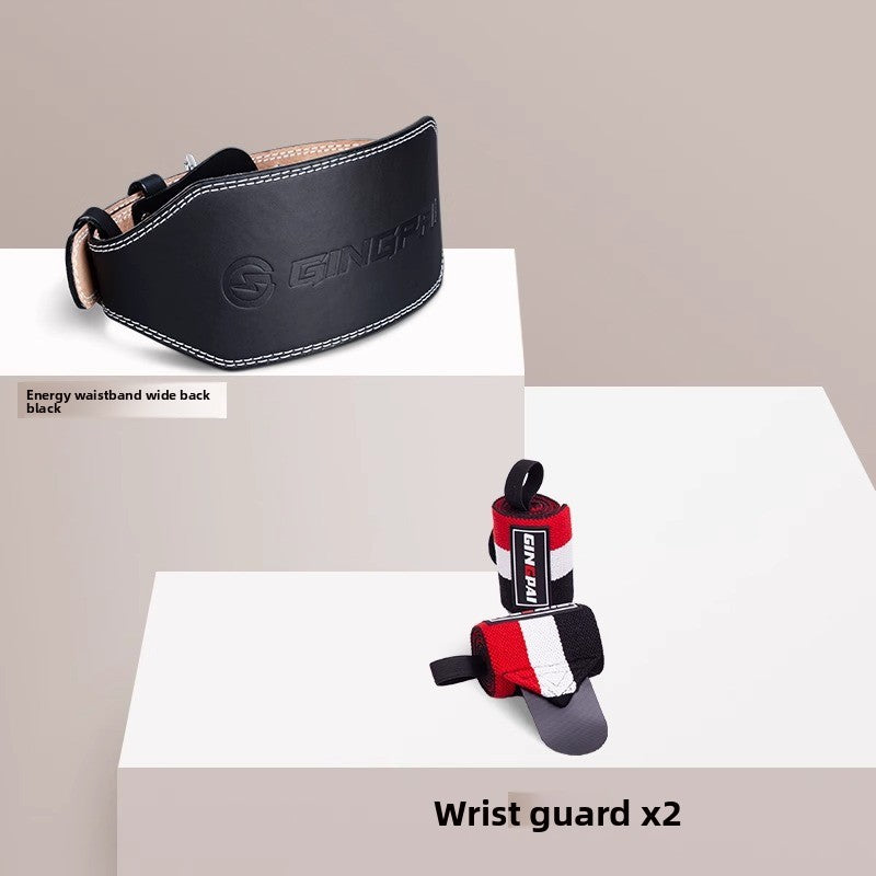 Professional Leather Lifting Belt for Strength Training