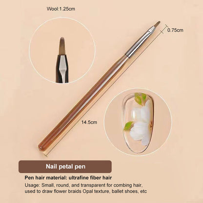 Professional Manicure Brush Set for Nail Art