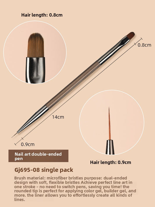 Professional Manicure Brush Set for Nail Art