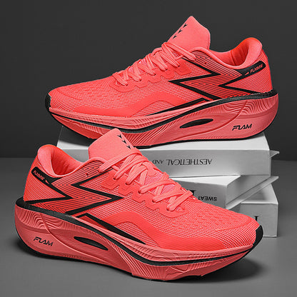 Professional marathon running shoes