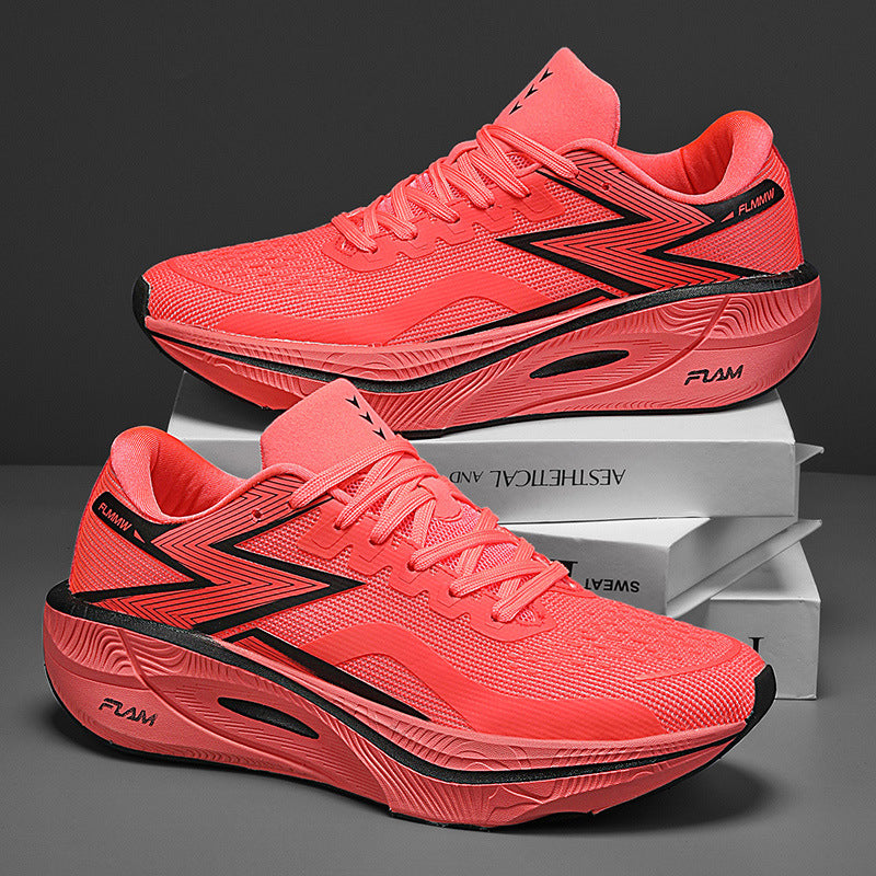 Professional marathon running shoes