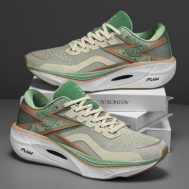 Professional marathon running shoes