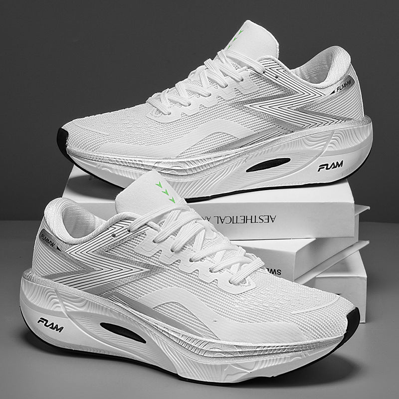 Professional marathon running shoes