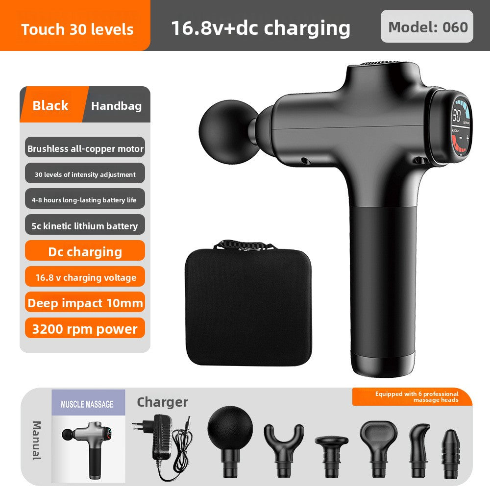 Professional Mini Muscle Massage Gun with LCD Screen