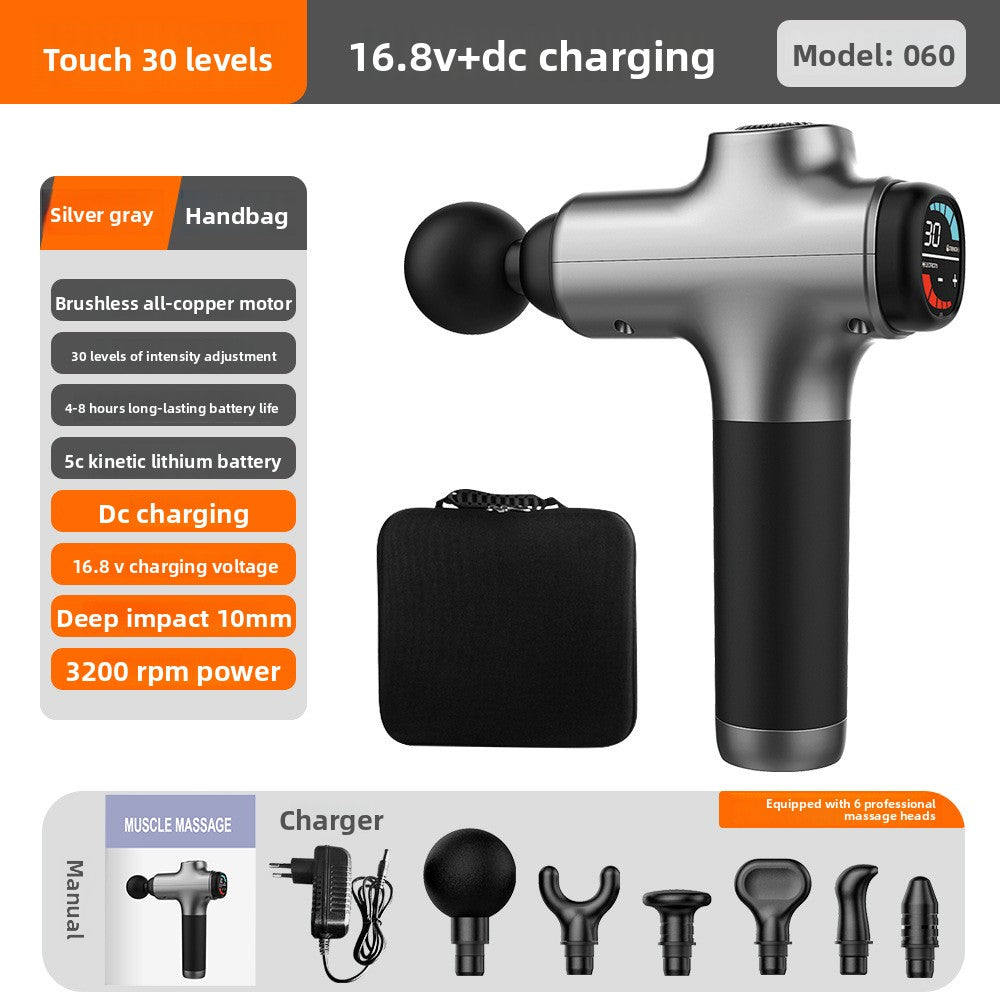 Professional Mini Muscle Massage Gun with LCD Screen