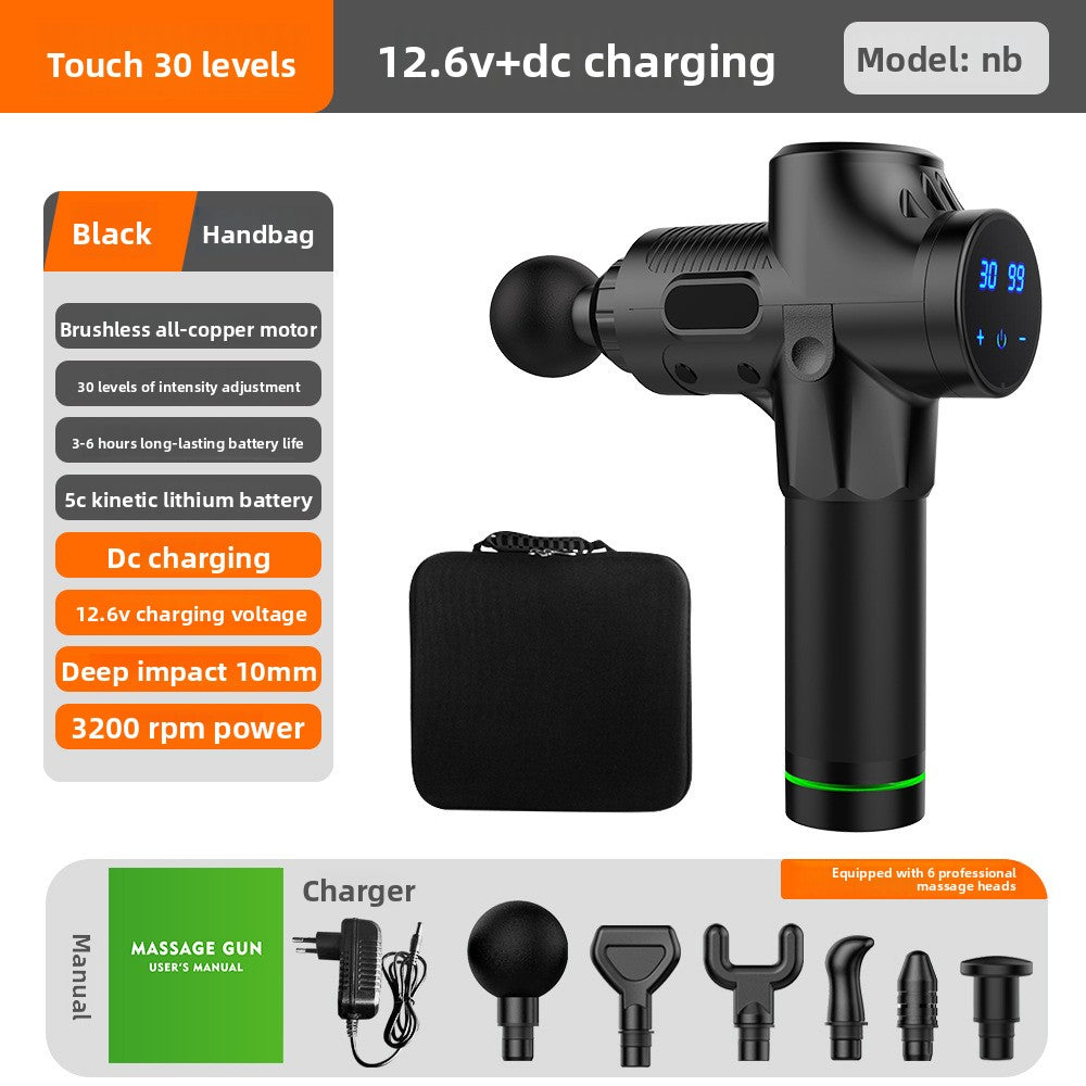 Professional Mini Muscle Massage Gun with LCD Screen