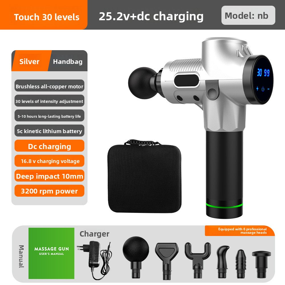 Professional Mini Muscle Massage Gun with LCD Screen