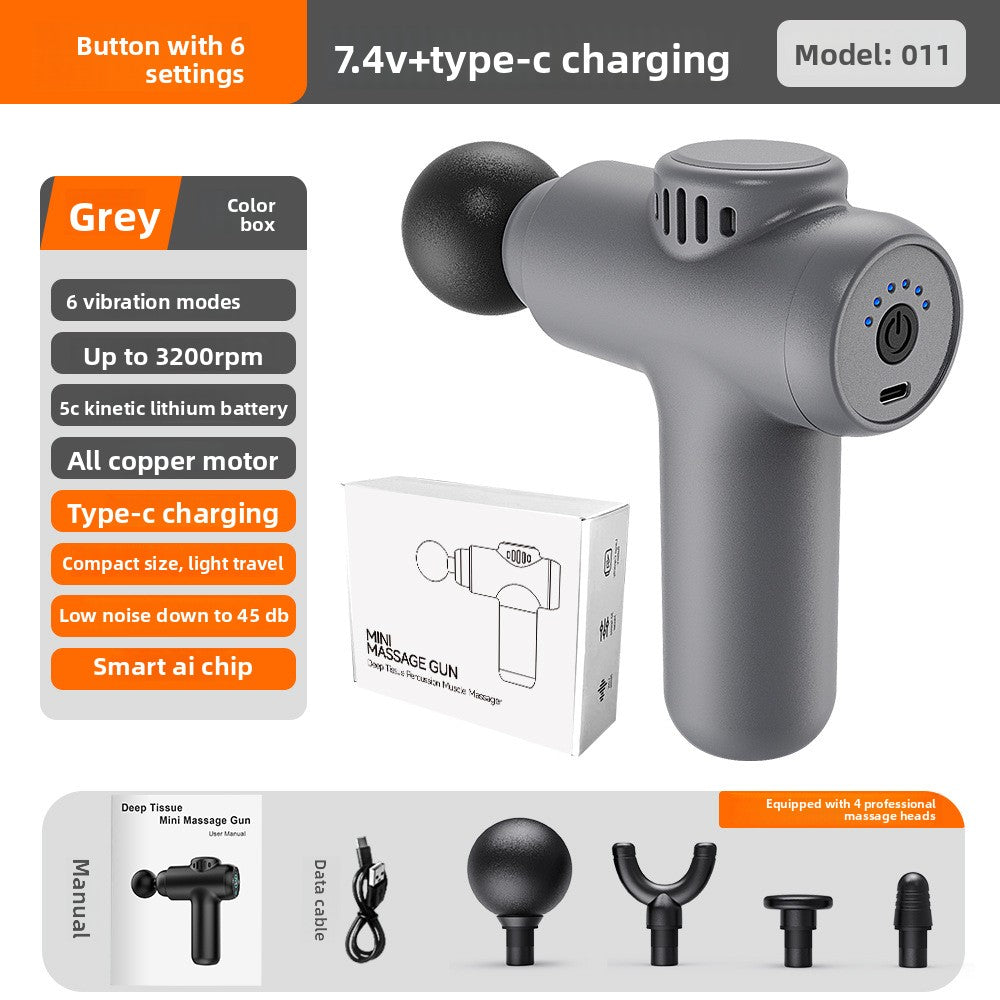 Professional Mini Muscle Massage Gun with LCD Screen