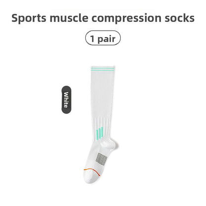 Professional Muscle-Function Compression Sports Socks