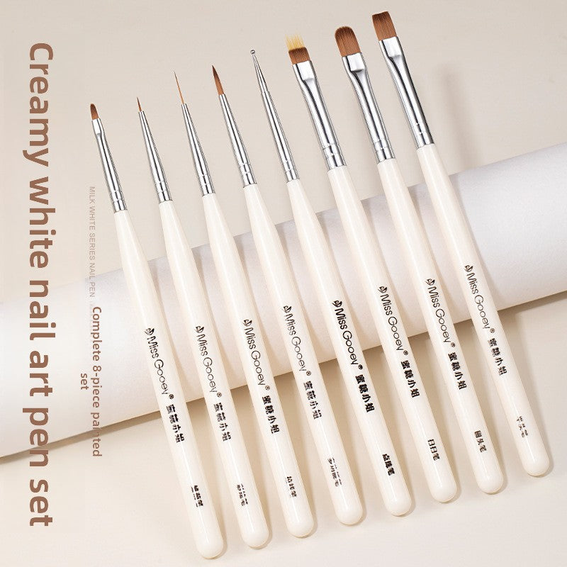 Professional Nail Art Brush Set for Gradient Line Drawing and Flower Painting