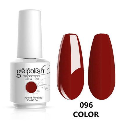 Professional Nail Art Gel Polish Set with Base & Top Coat