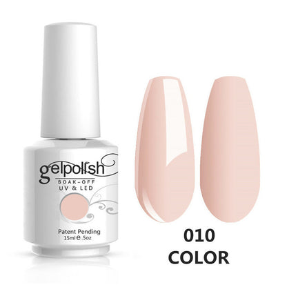Professional Nail Art Gel Polish Set with Base & Top Coat