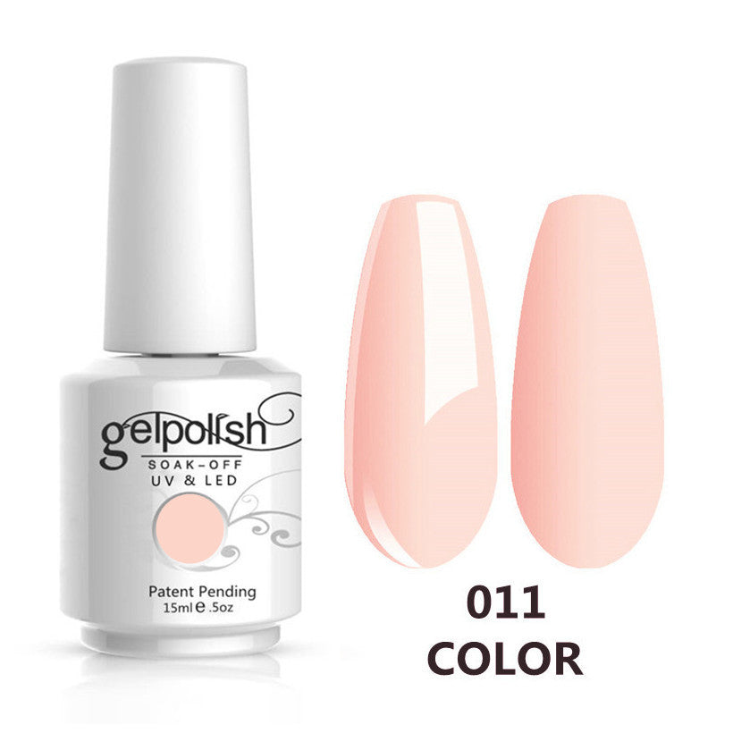 Professional Nail Art Gel Polish Set with Base & Top Coat