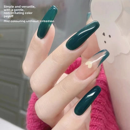 Professional Nail Art Gel Polish Set with Base & Top Coat
