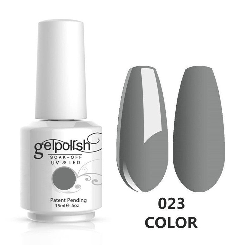 Professional Nail Art Gel Polish Set with Base & Top Coat