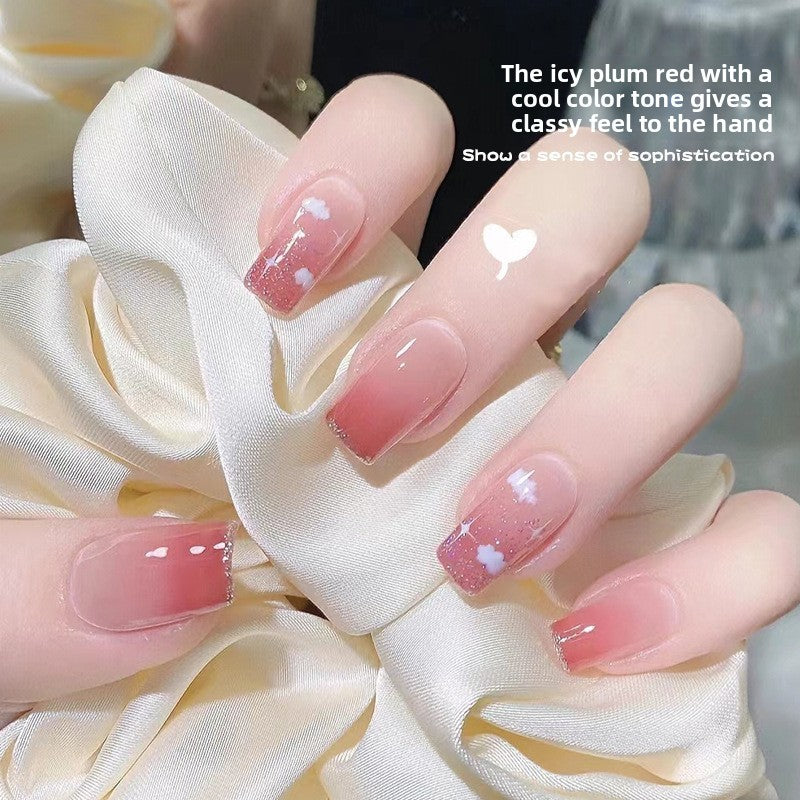Professional Nail Art Gel Polish Set with Base & Top Coat