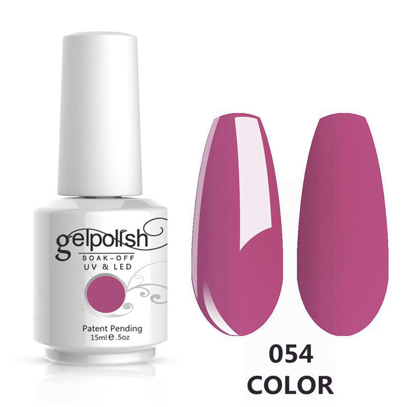 Professional Nail Art Gel Polish Set with Base & Top Coat